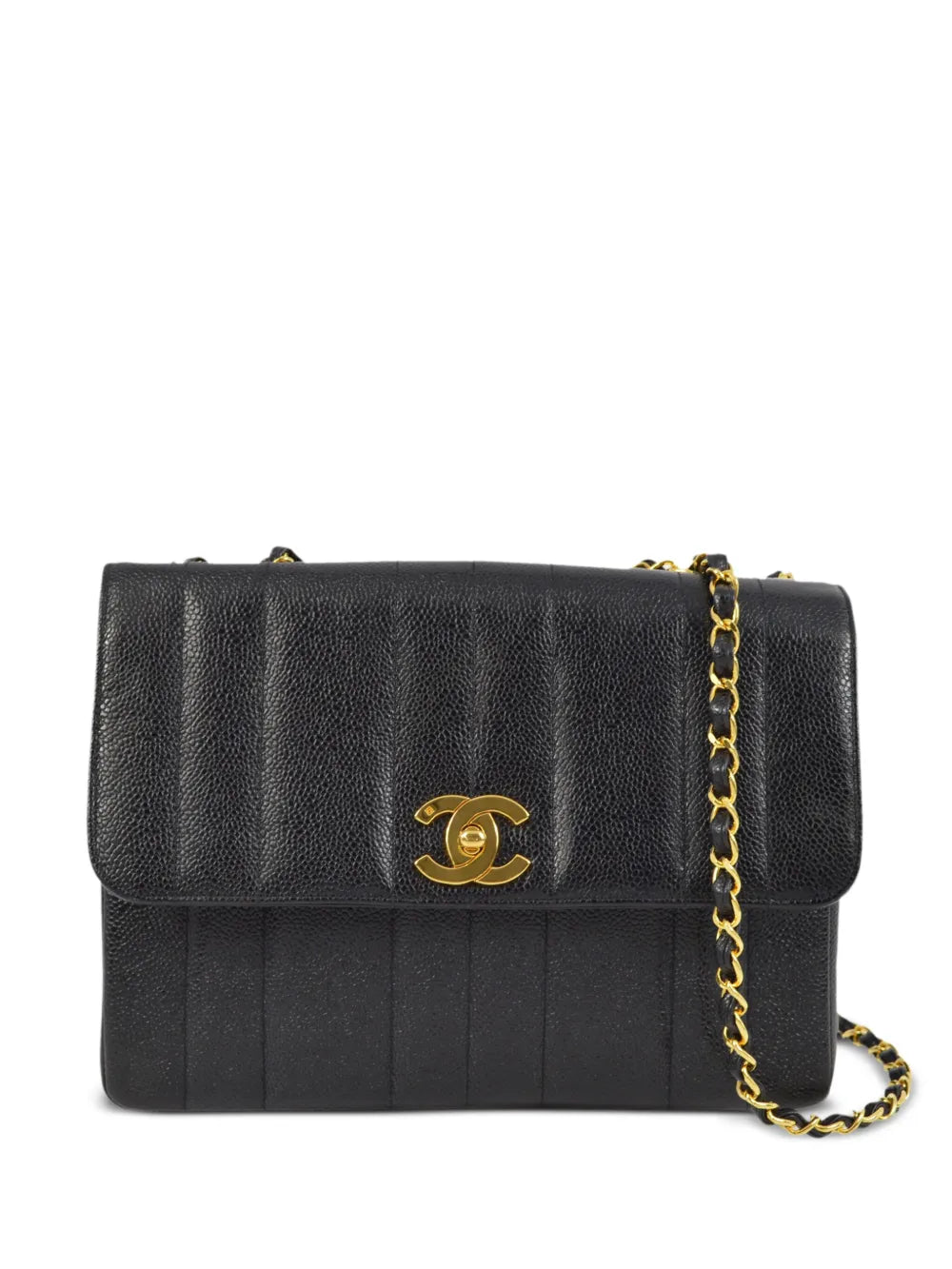 Pre-OwnedCHANEL Pre-Owned1995 CC turn-lock shoulder bag
