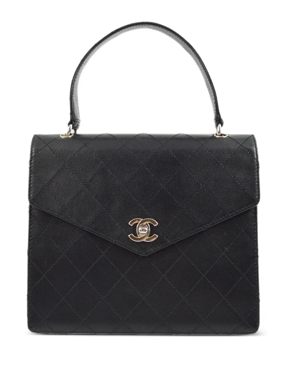 Pre-OwnedCHANEL Pre-Owned1998 CC diamond-quilted handbag