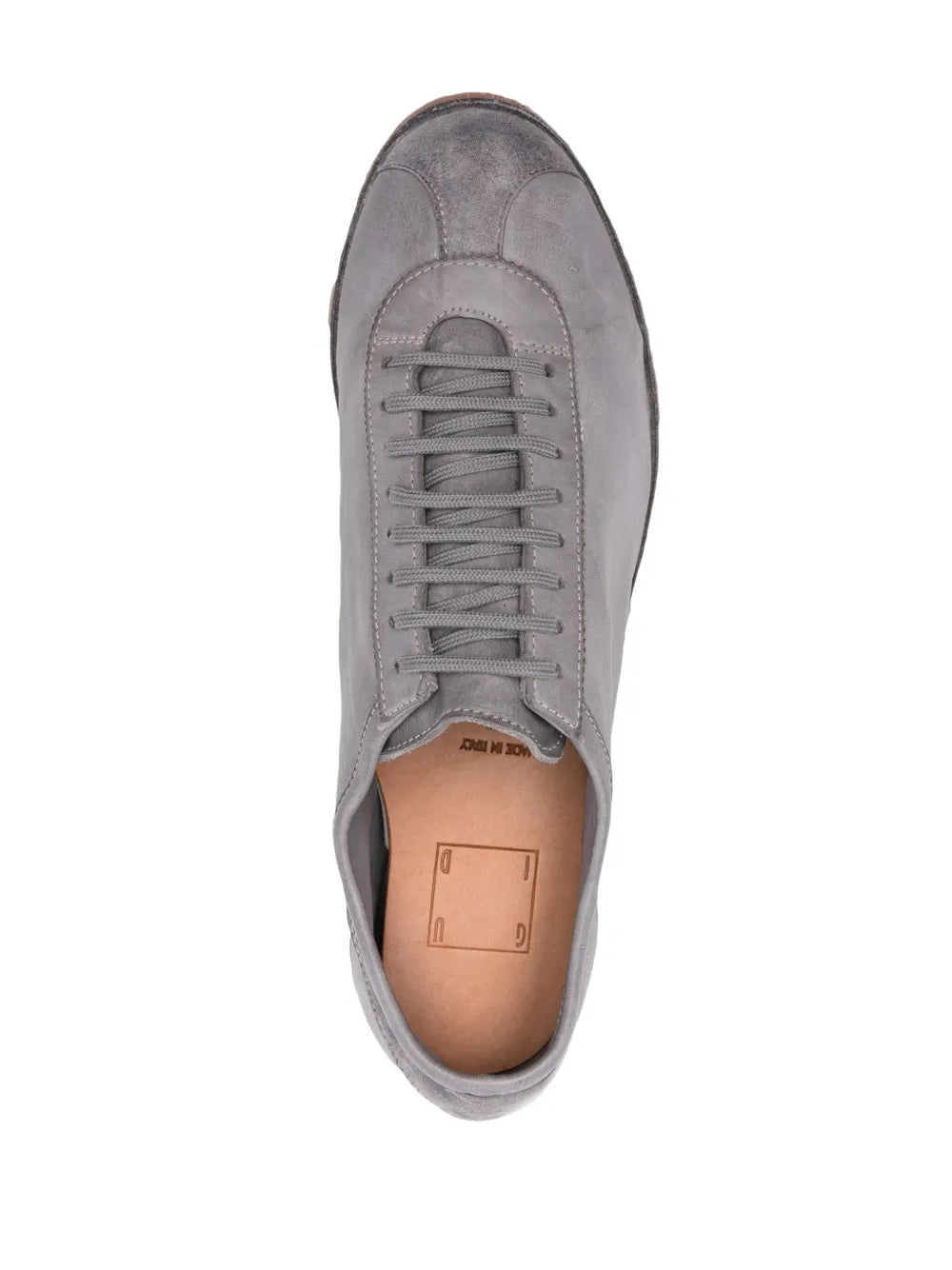 Guidi Lace-Up Leather Sneakers
