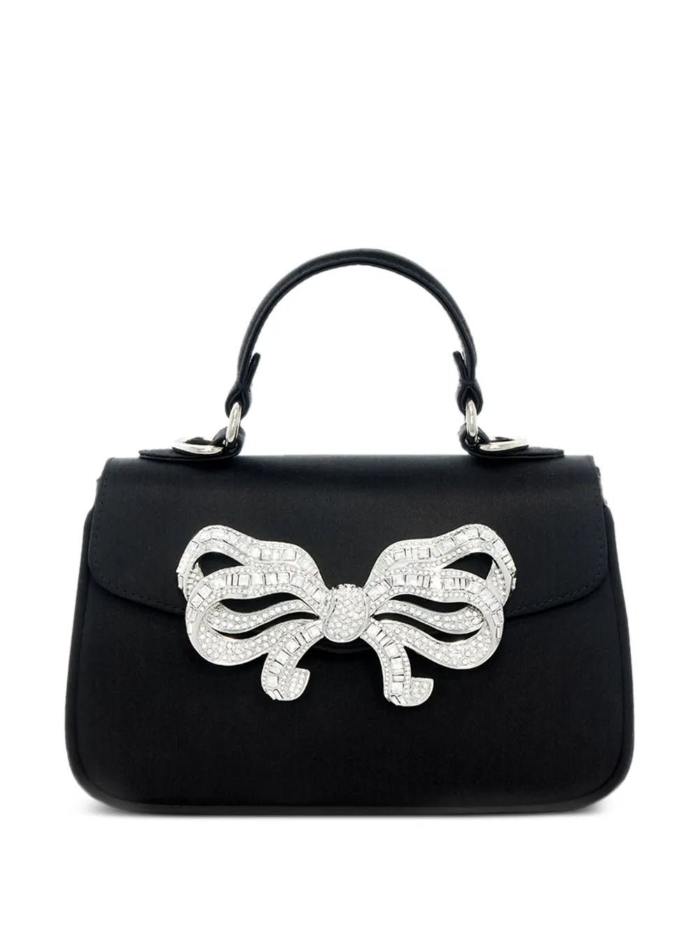 Judith Leiberbow-detail satin tote bag