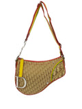 Pre-OwnedChristian Dior Pre-Owned2004 Rasta Oblique Saddle shoulder bag