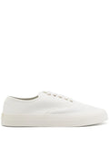 Maison Kitsun Lace-Up Canvas Sneakers