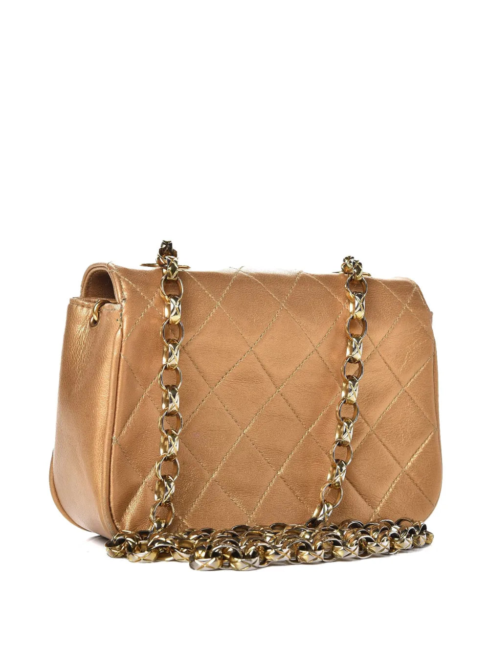Pre-OwnedCHANEL Pre-Owned1991-1994 CC diamond-quilted crossbody bag