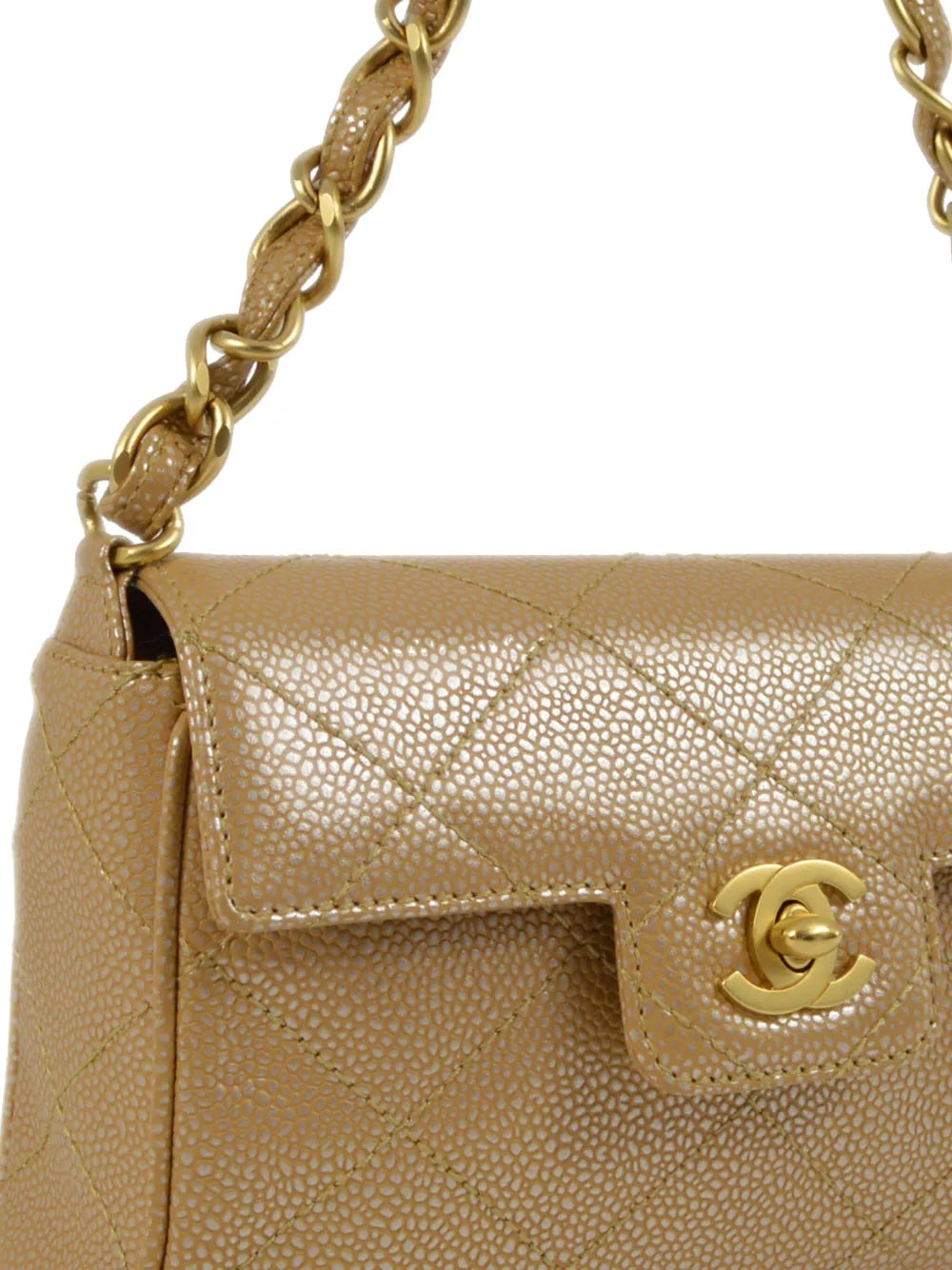 Pre-OwnedCHANEL Pre-Owned2000 CC turn-lock diamond-quilted shoulder bag