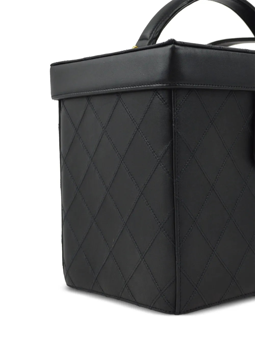 Pre-OwnedCHANEL Pre-Owned1995 CC turn-lock two-way vanity bag