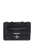 Pre-OwnedCHANEL Pre-Owned2017 Beauty Lock Flap tweed shoulder bag