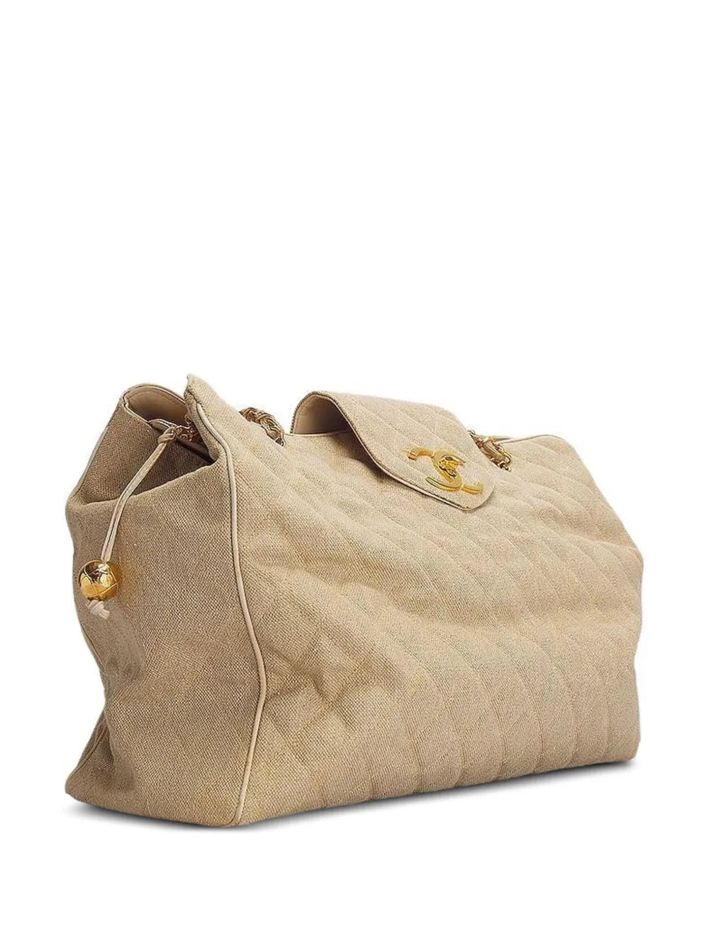 Pre-OwnedCHANEL Pre-Owned1994-1996 XL Supermodel travel bag
