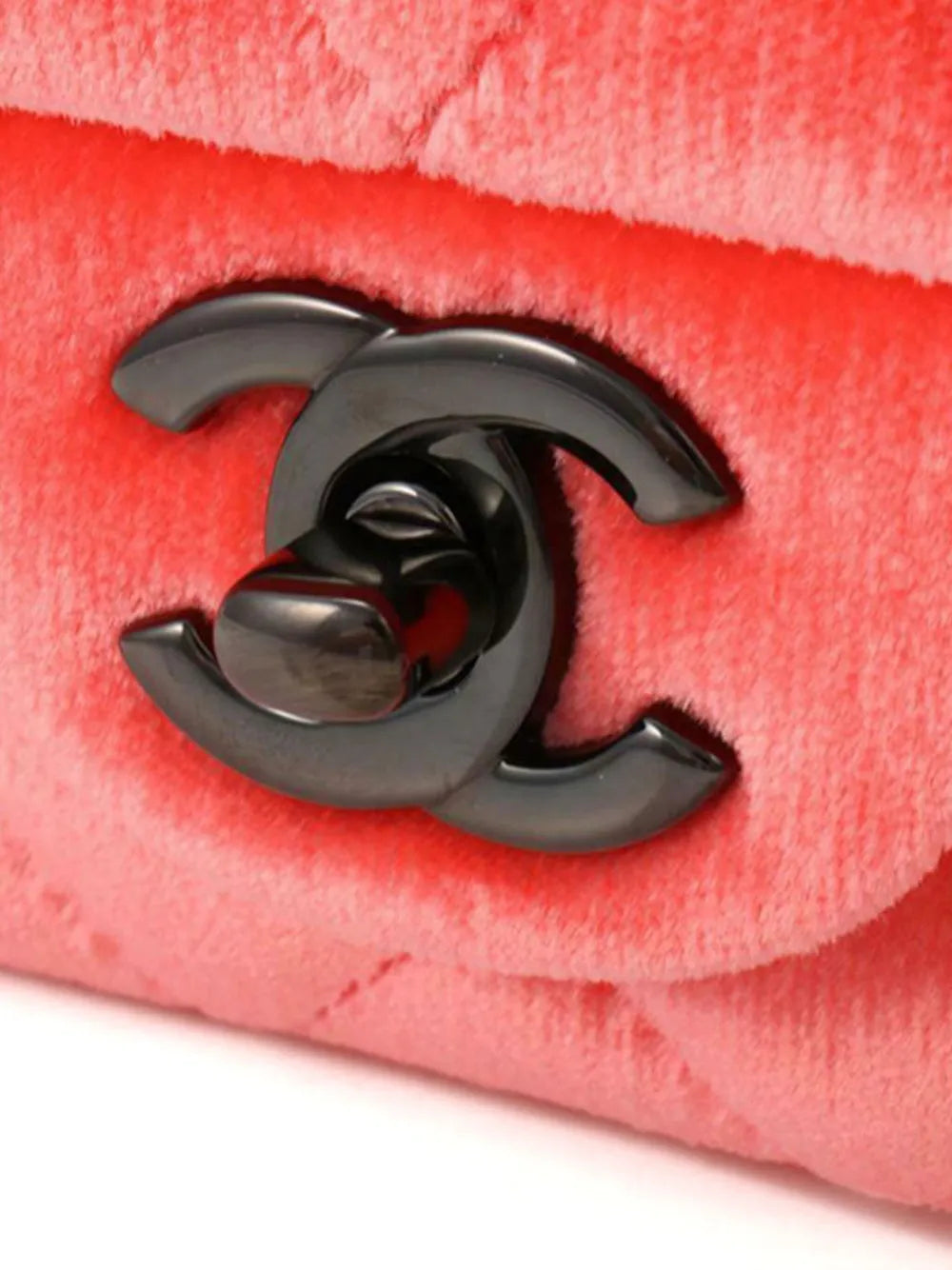 Pre-OwnedCHANEL Pre-Owned2014 Classic Flap velvet shoulder bag