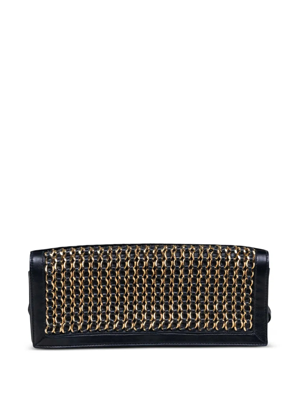 Pre-OwnedCHANEL Pre-Owned2003-2004 leather-and-chain shoulder bag