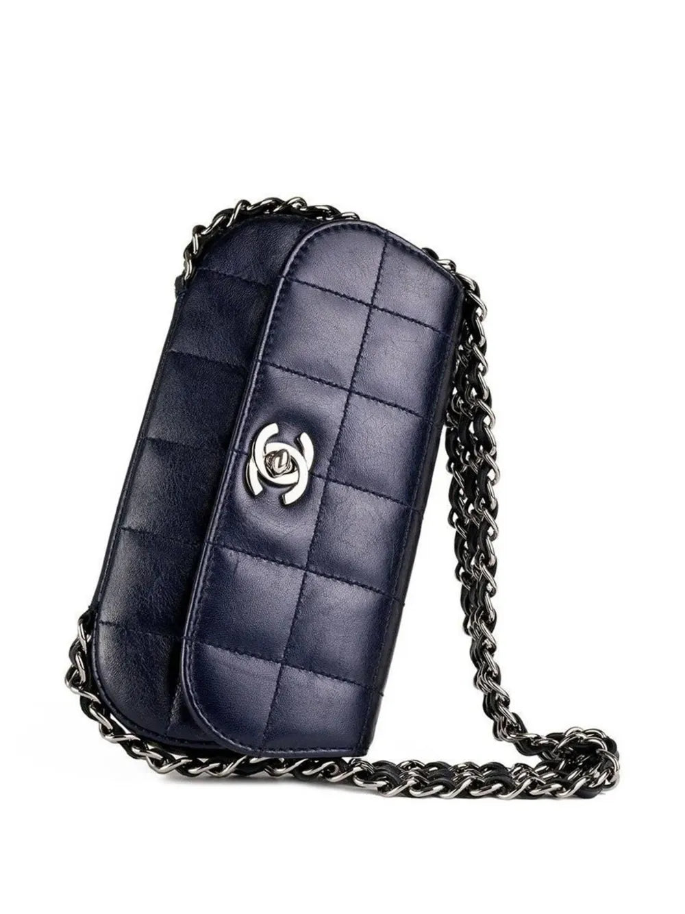 Pre-OwnedCHANEL Pre-Owned2004 Choco Bar shoulder bag