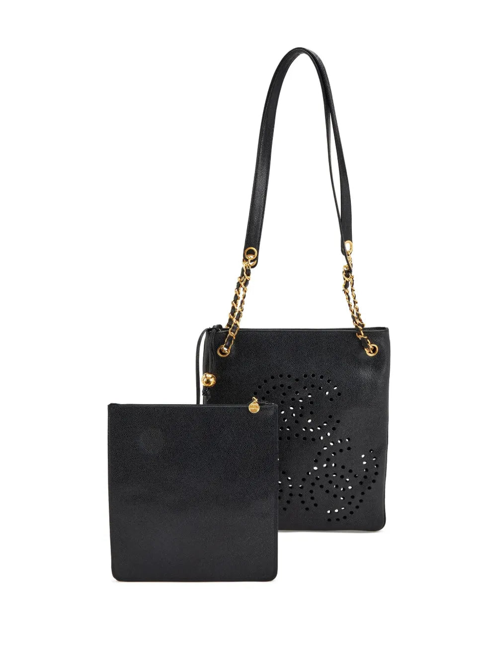 Pre-OwnedCHANEL Pre-Owned1990s Triple CC shoulder bag