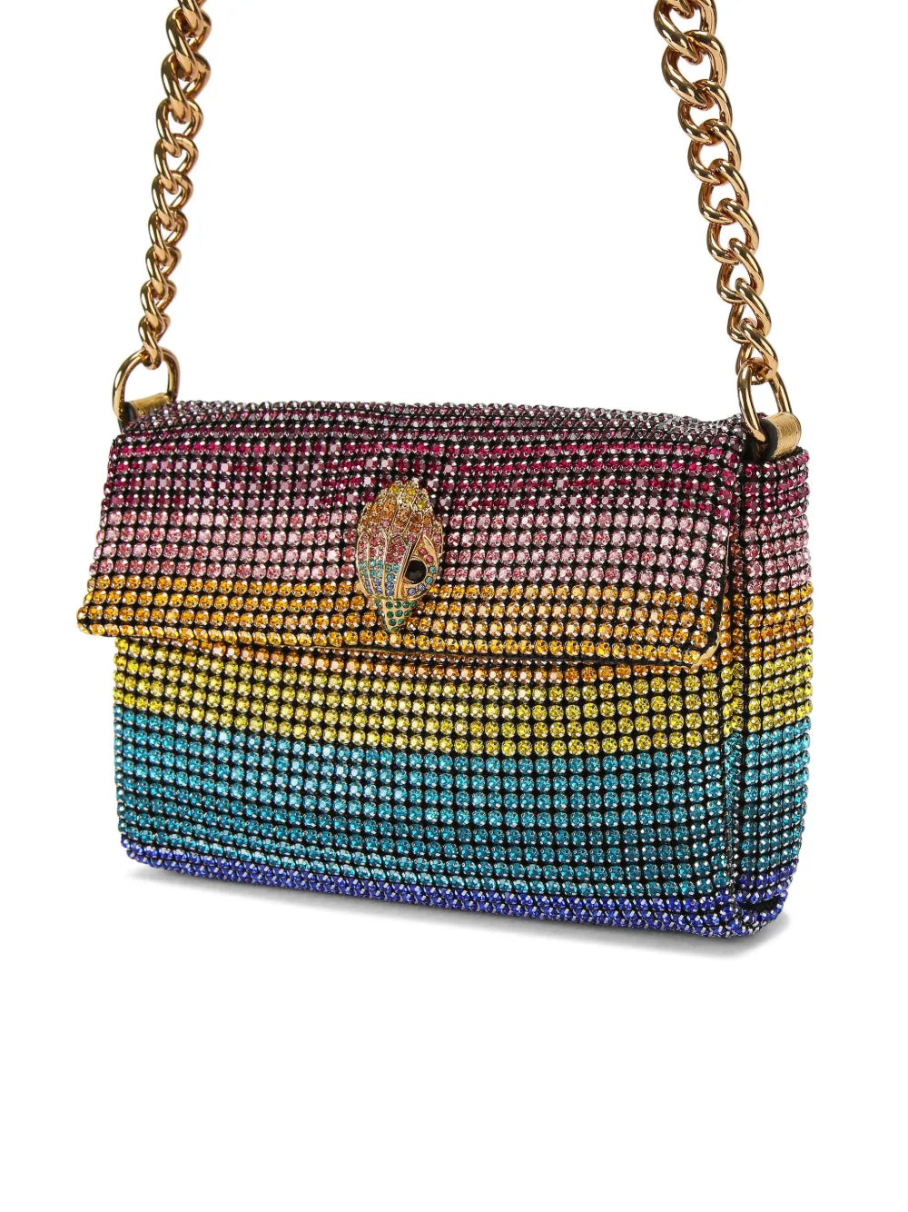 Kurt Geiger Londonsmall Party crystal-embellished bag