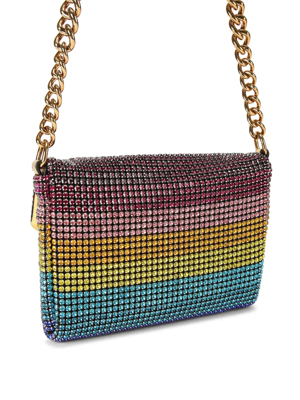 Kurt Geiger Londonsmall Party crystal-embellished bag