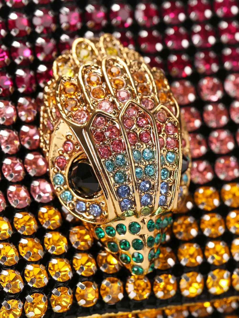 Kurt Geiger Londonsmall Party crystal-embellished bag