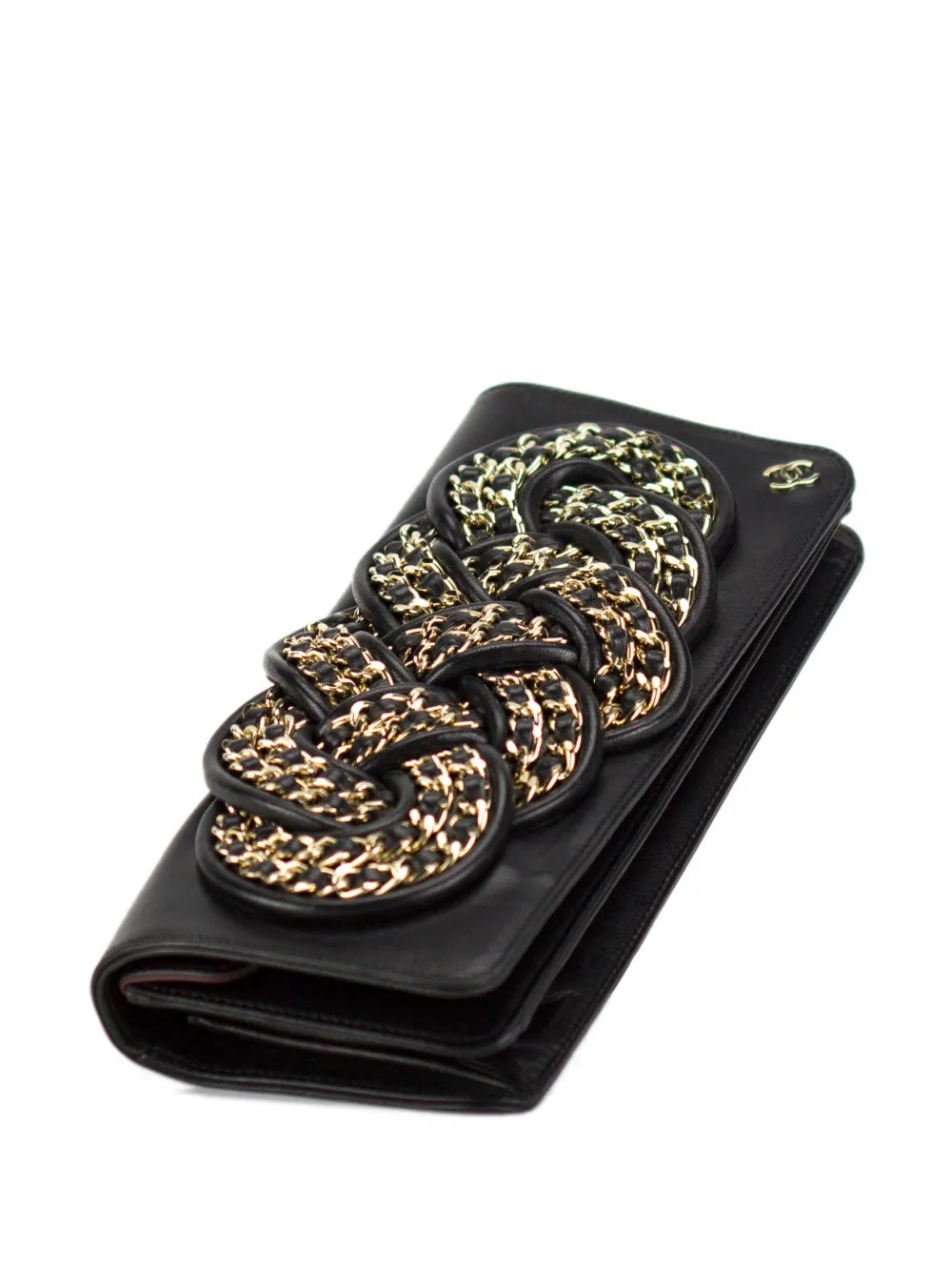 Pre-OwnedCHANEL Pre-Owned2008 Knotted clutch bag