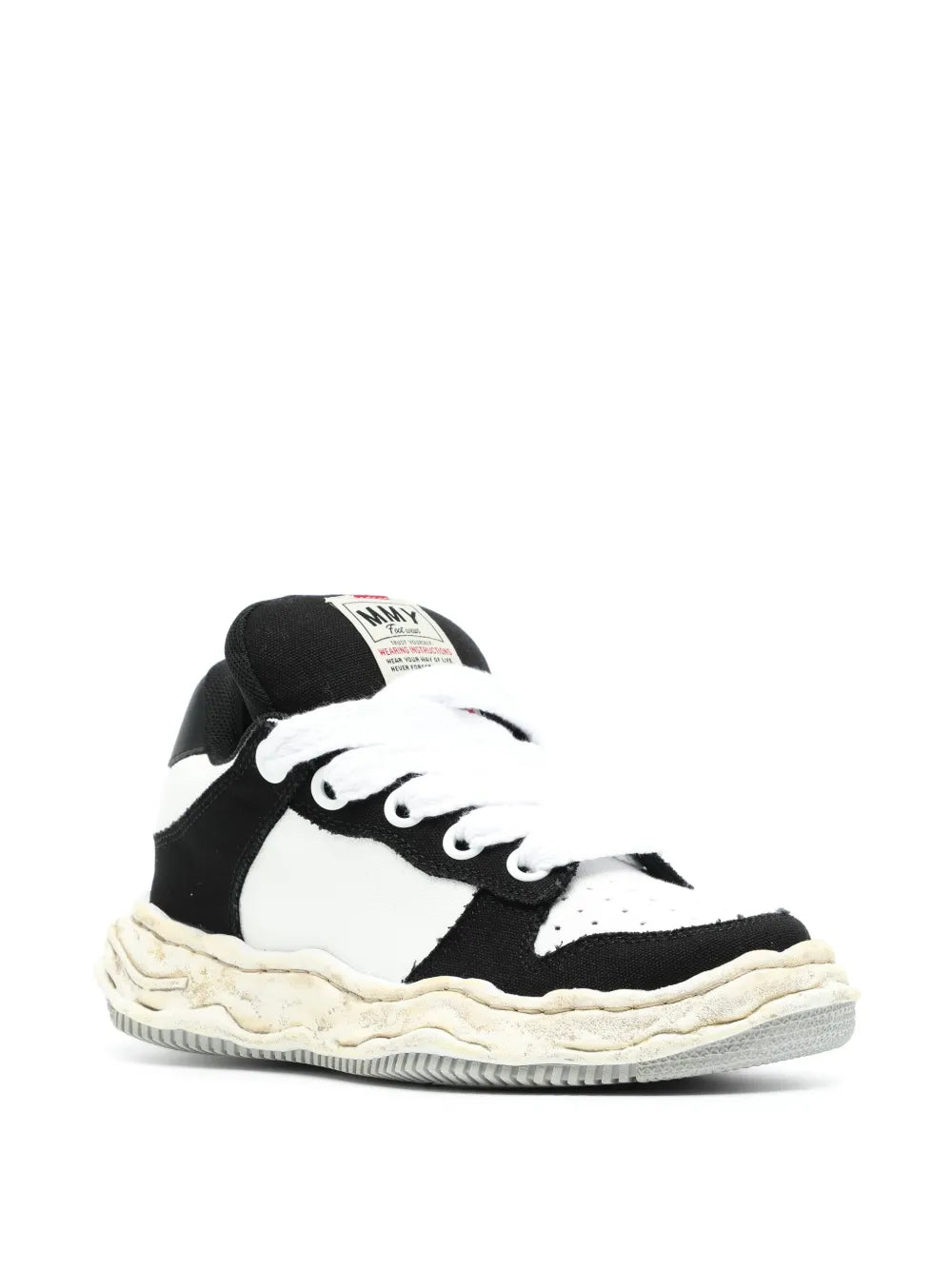 Maison Mihara Yasuhiro Wayne Og Sole Leather Sneakers