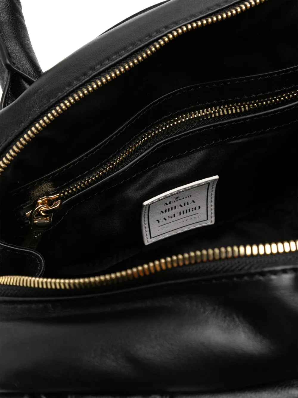 Maison MIHARA YASUHIROPucker puffer shoulder bag