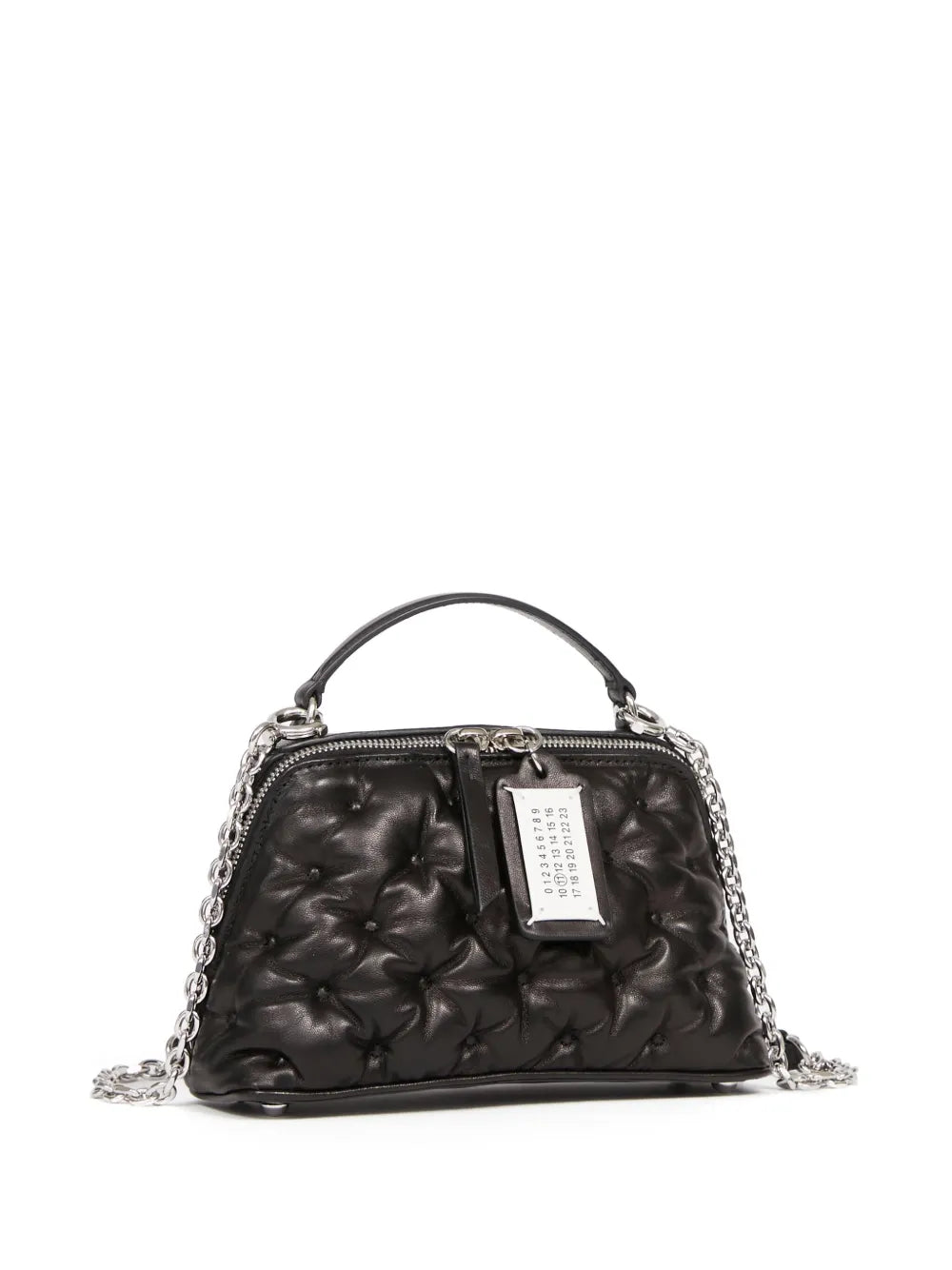 Maison MargielaGlam Slam Embroidery Trapezoid tote bag