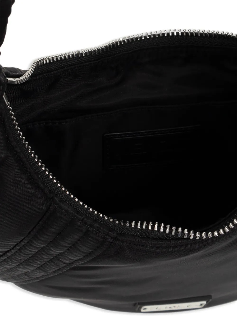 Kenzologo-appliqu?ribbed-detail shoulder bag
