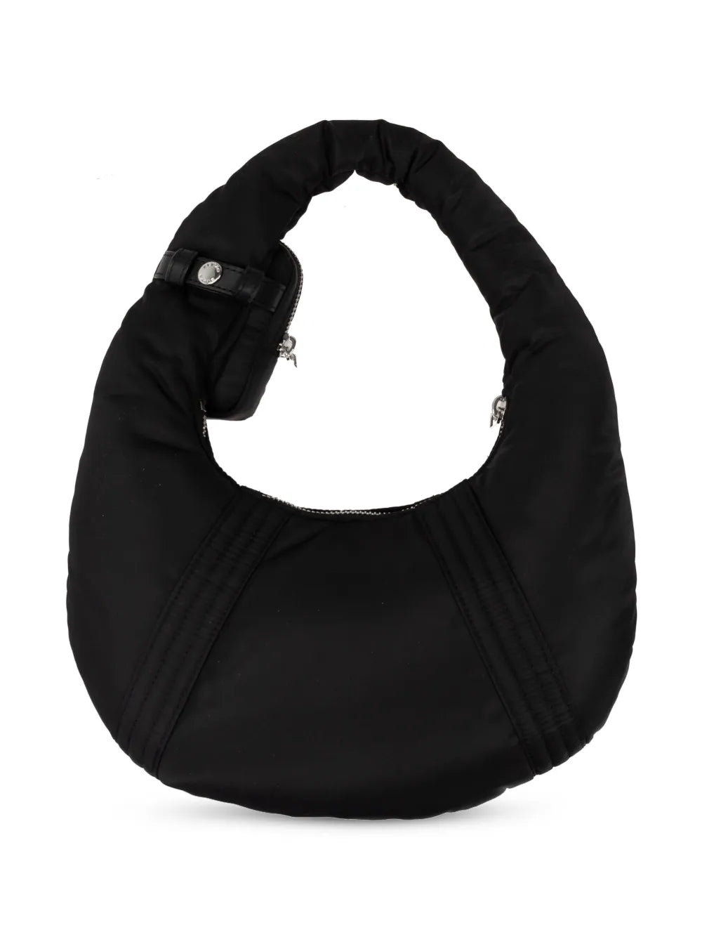 Kenzologo-appliqu?ribbed-detail shoulder bag