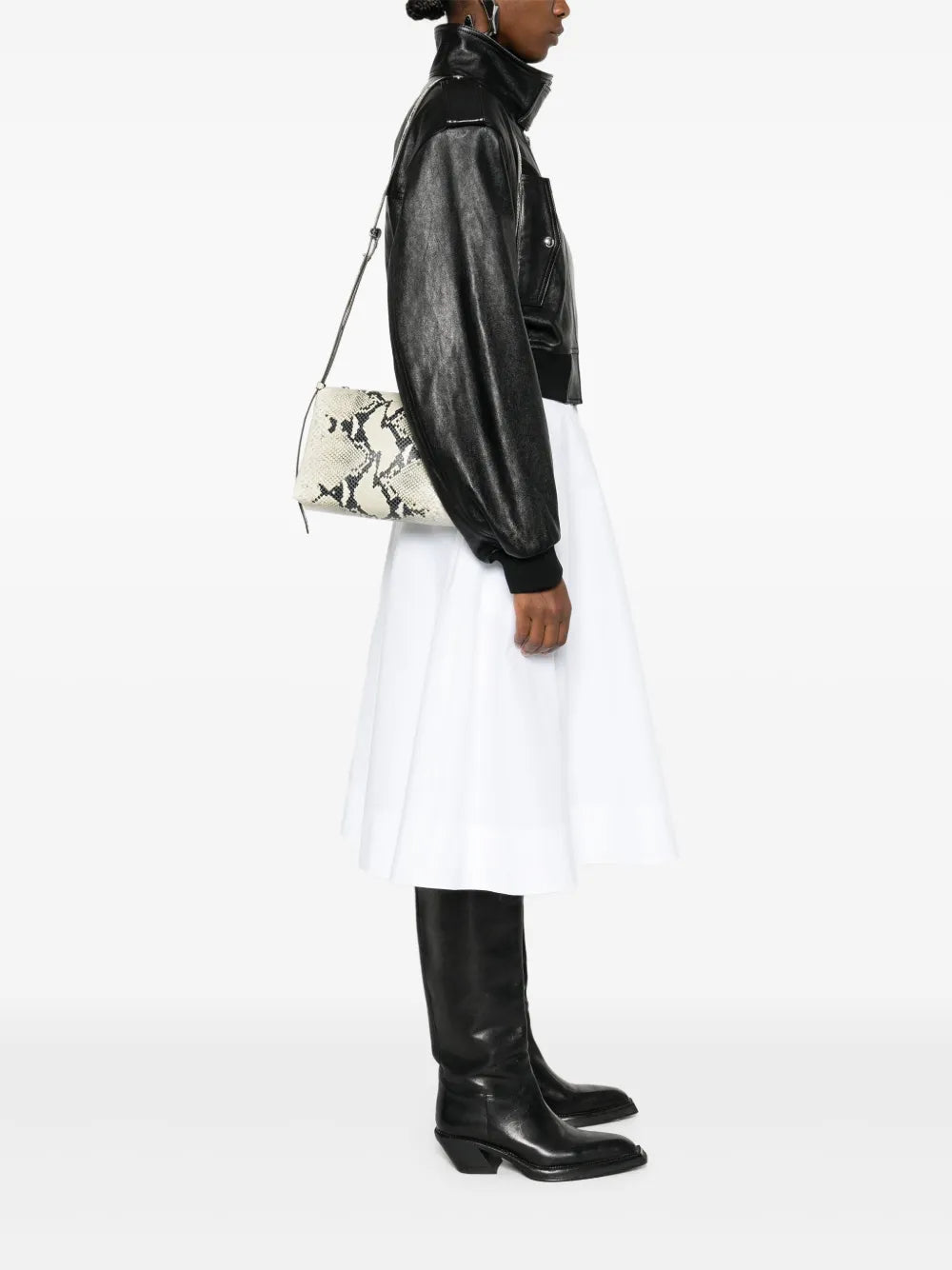 KHAITELina leather cross body bag