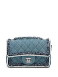 Pre-OwnedCHANEL Pre-Owned2018 denim quilted shoulder bag
