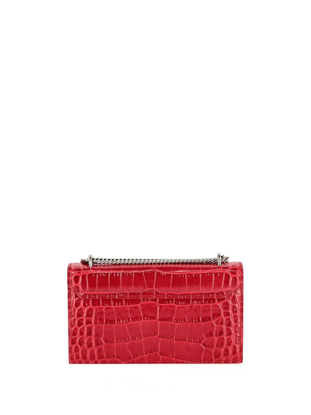 Philipp Pleincrocodile-embossed shoulder bag