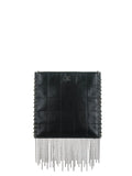 Pre-OwnedCHANEL Pre-Ownedchain-fringe leather crossbody bag