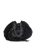 Pre-OwnedCHANEL Pre-Owned2003-2004 shearling drawstring bag