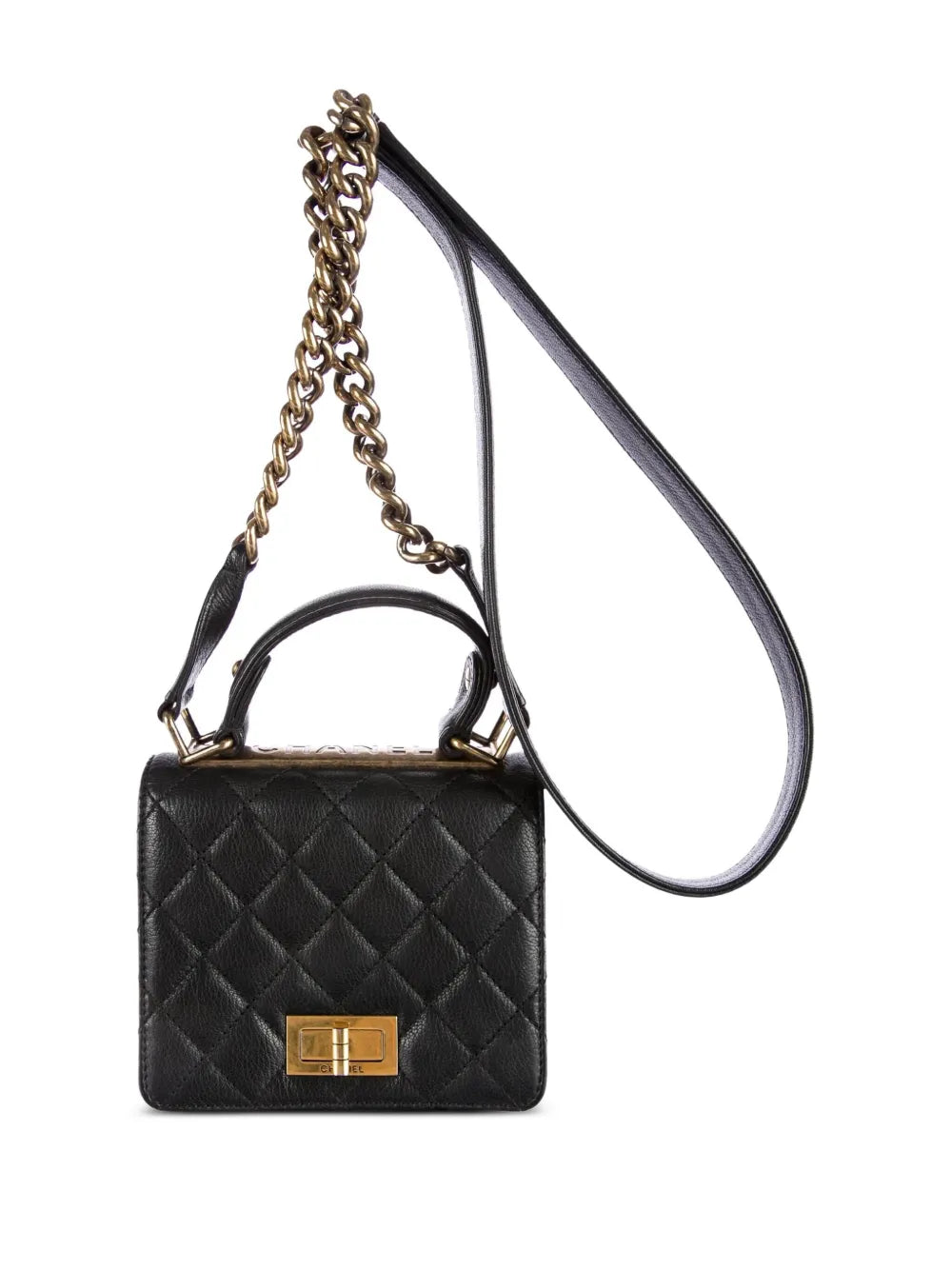 Pre-OwnedCHANEL Pre-Owned2013 mini Rita diamond-quilted 2way bag
