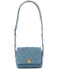 Pre-OwnedCHANEL Pre-Owned1989 mini denim shoulder bag