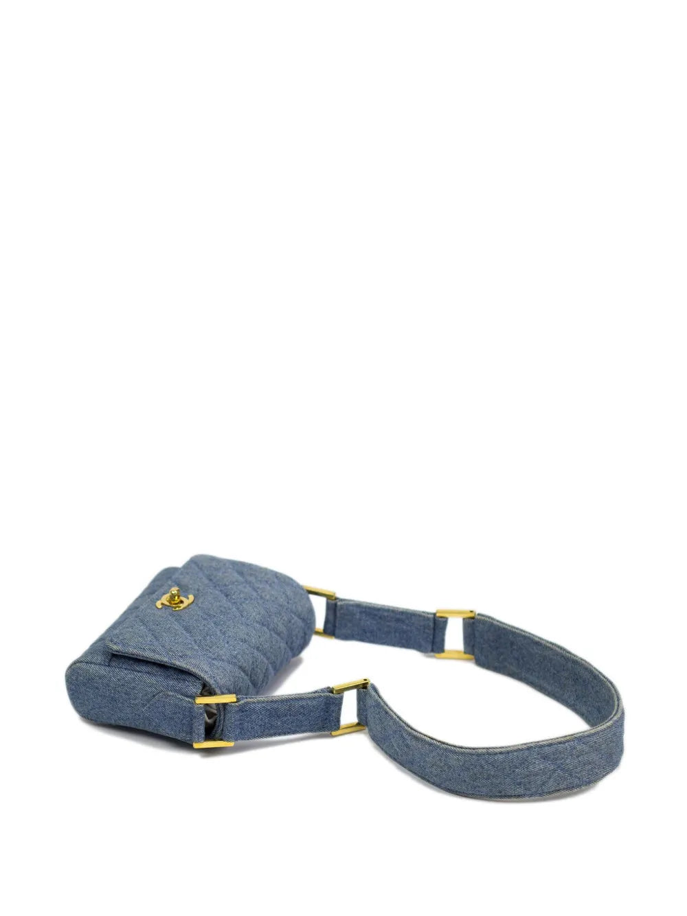 Pre-OwnedCHANEL Pre-Owned1989 mini denim shoulder bag