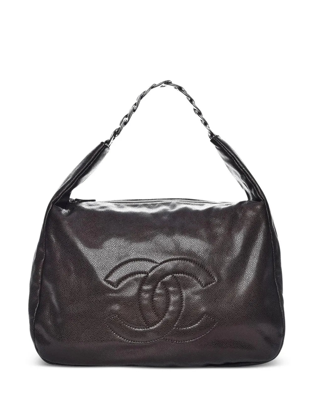 Pre-OwnedCHANEL Pre-Owned2010 stitched-CC shoulder bag