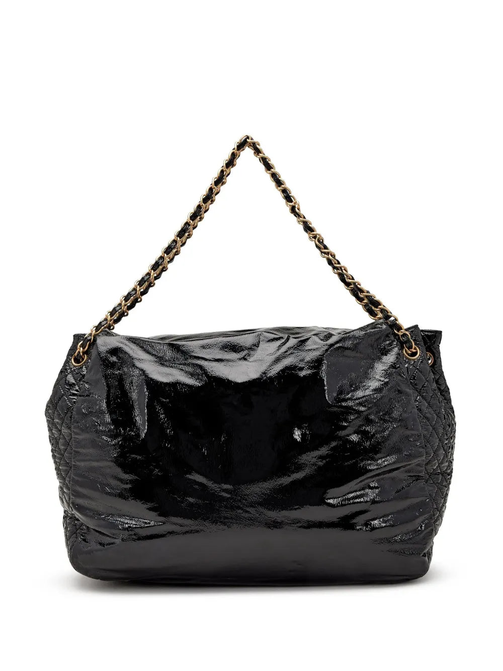 Pre-OwnedCHANEL Pre-Owned2006 large Rock and Chain patent shoulder bag