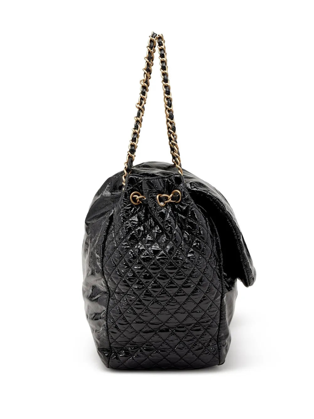 Pre-OwnedCHANEL Pre-Owned2006 large Rock and Chain patent shoulder bag