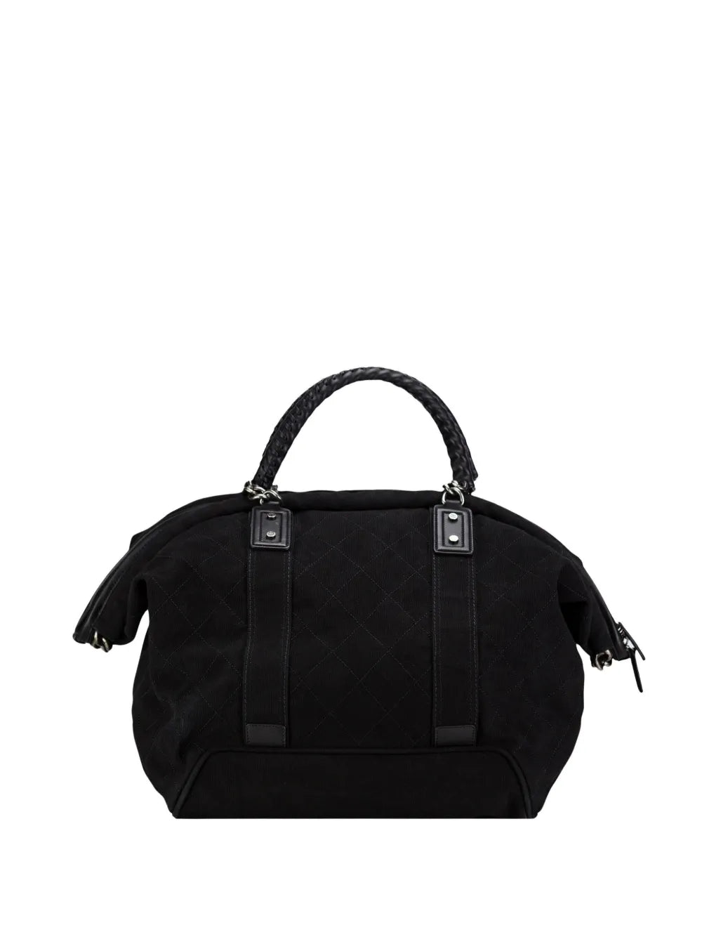Pre-OwnedCHANEL Pre-Owned2015 large diamond-quilted travel bag