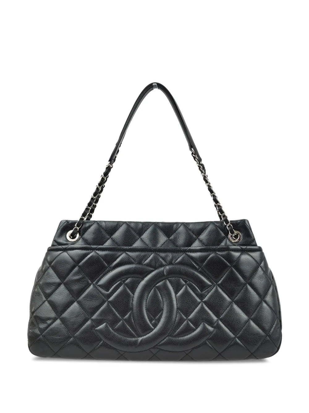 Pre-OwnedCHANEL Pre-Owned2014 CC diamond-quilted shoulder bag