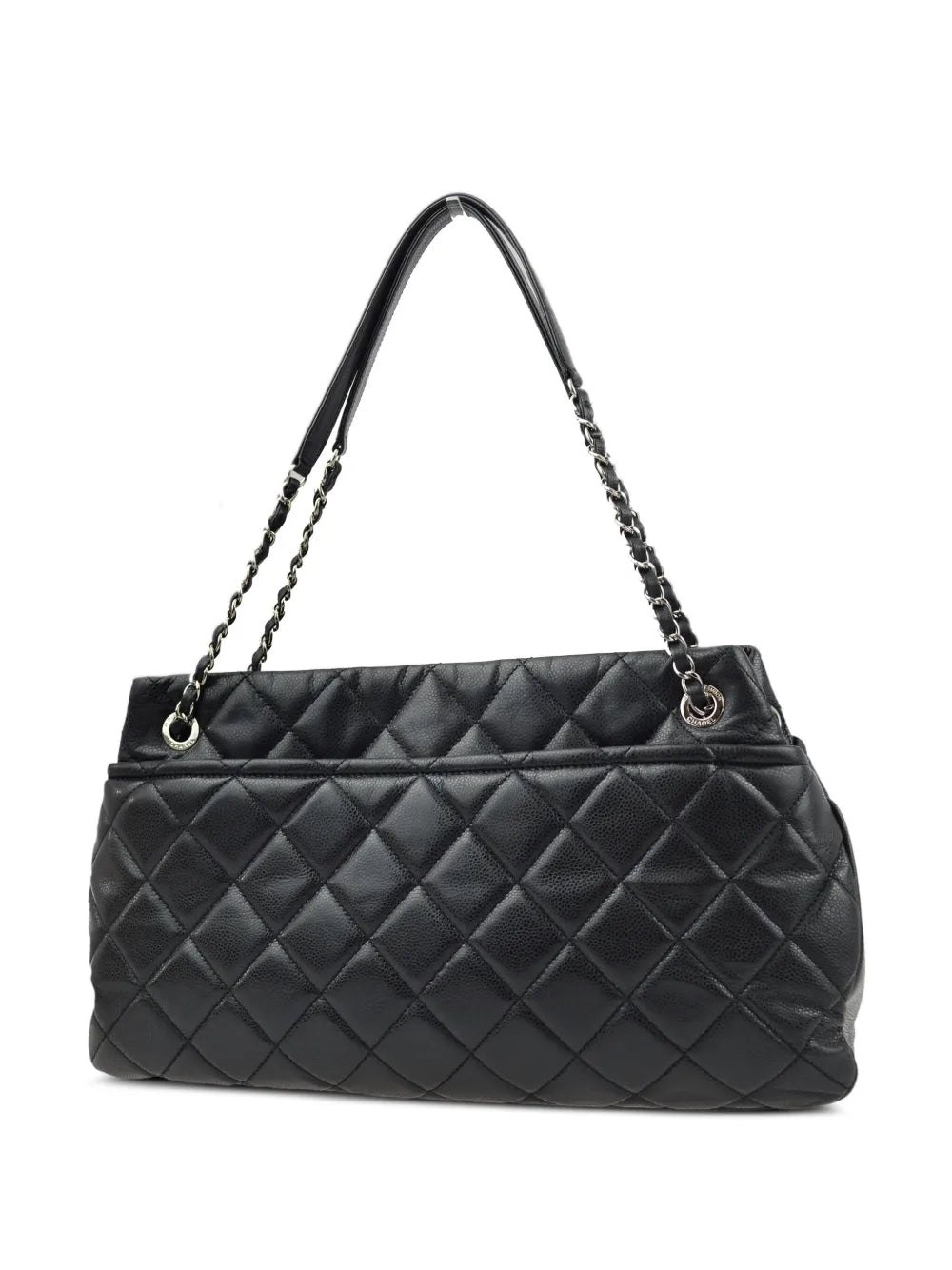 Pre-OwnedCHANEL Pre-Owned2014 CC diamond-quilted shoulder bag