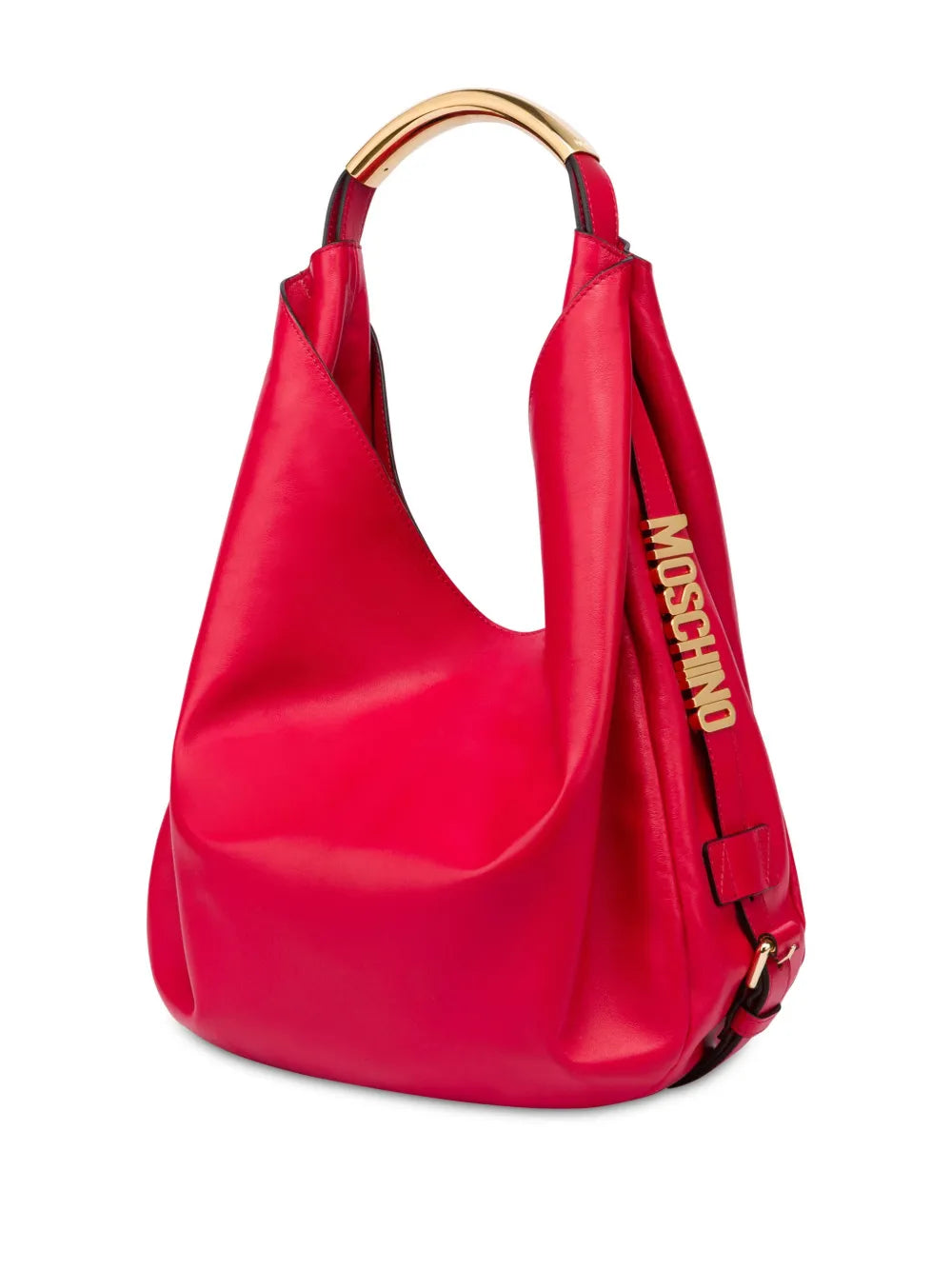MoschinoHandle Me leather shoulder bag