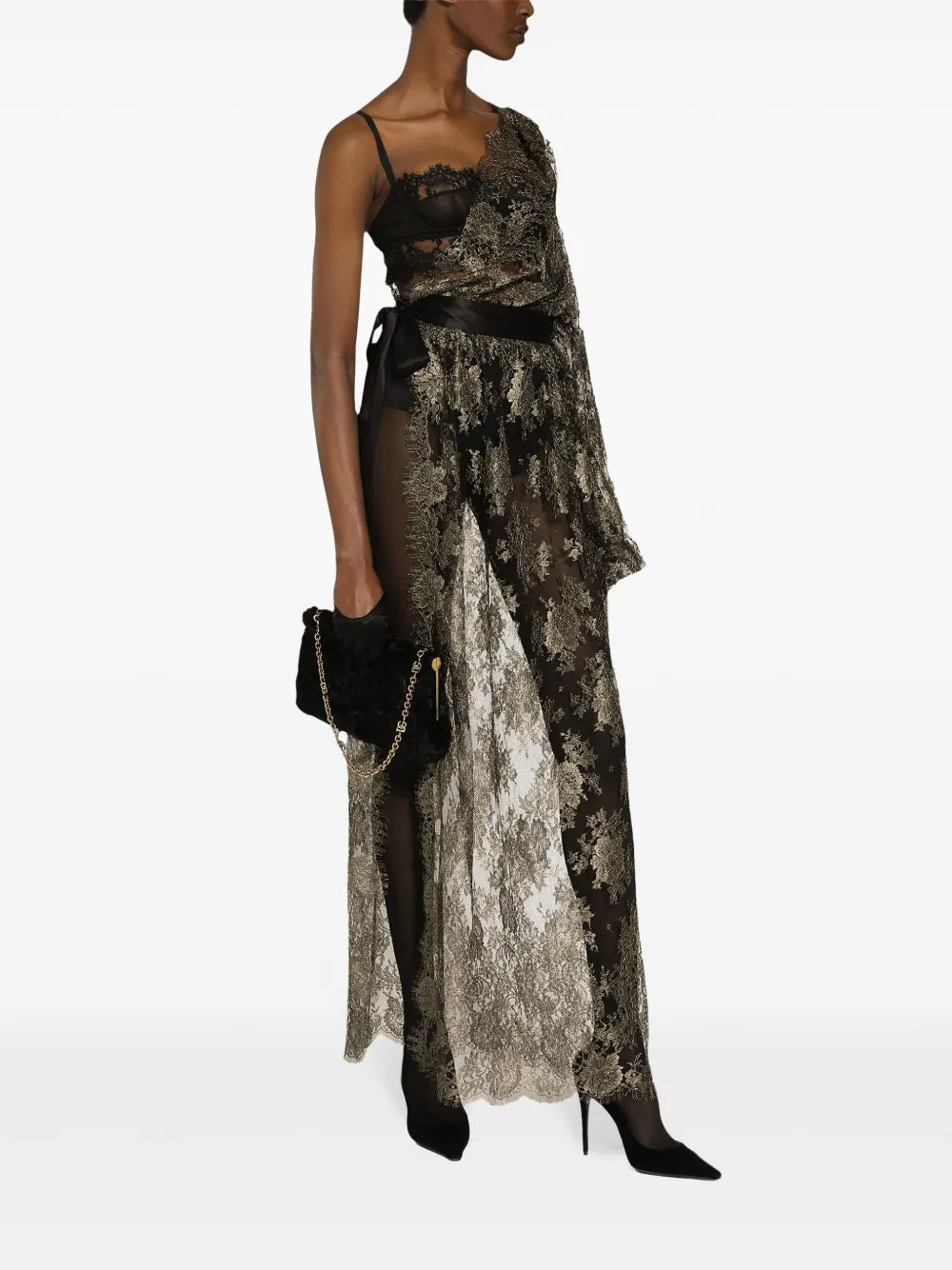 Dolce & Gabbanabrushed clutch bag