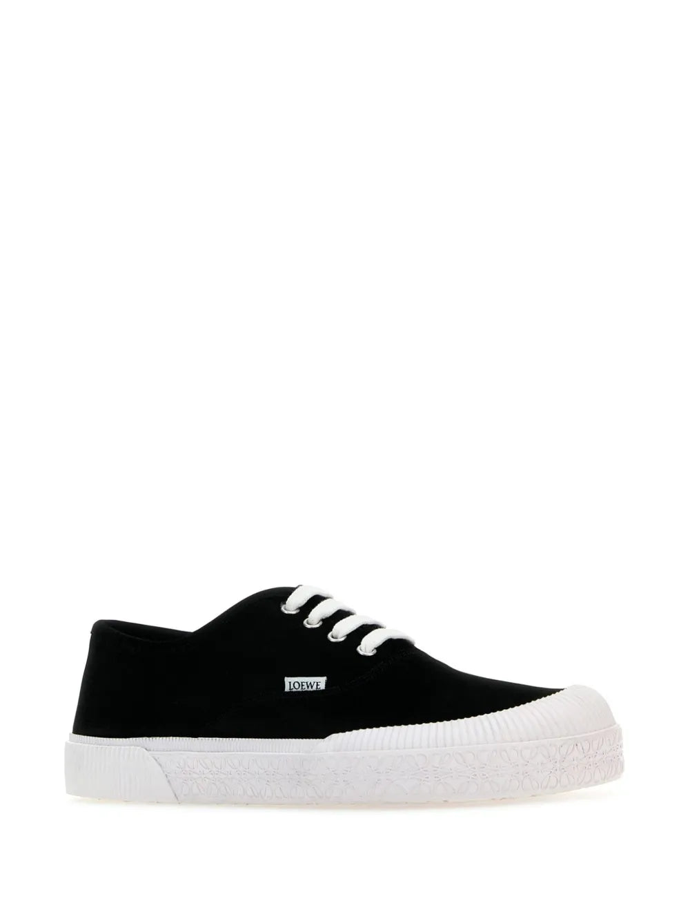 Loewe Terra Vulca Lace-Up Suede Sneakers
