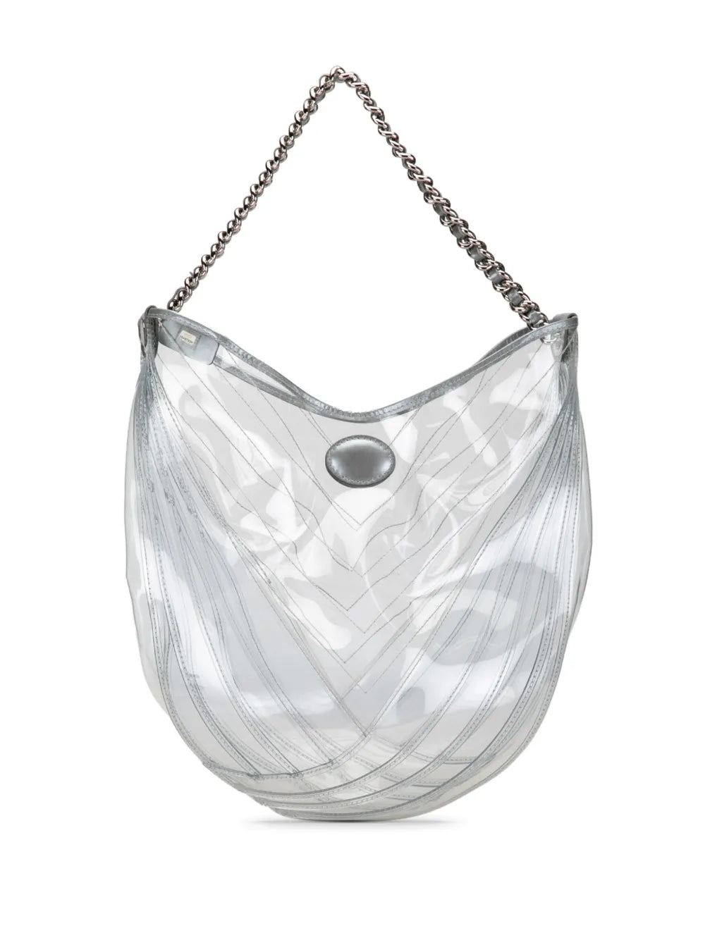 Pre-OwnedCHANEL Pre-Owned2018 PVC Droplet hobo bag
