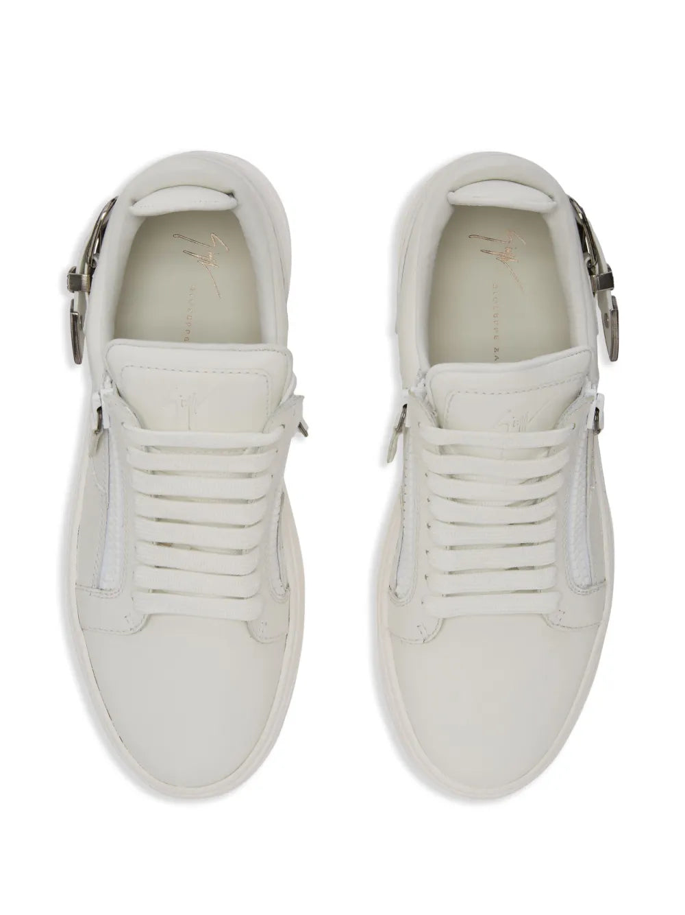 Giuseppe Zanotti Gz94 Deluxe Double-Zip Low-Top Sneakers