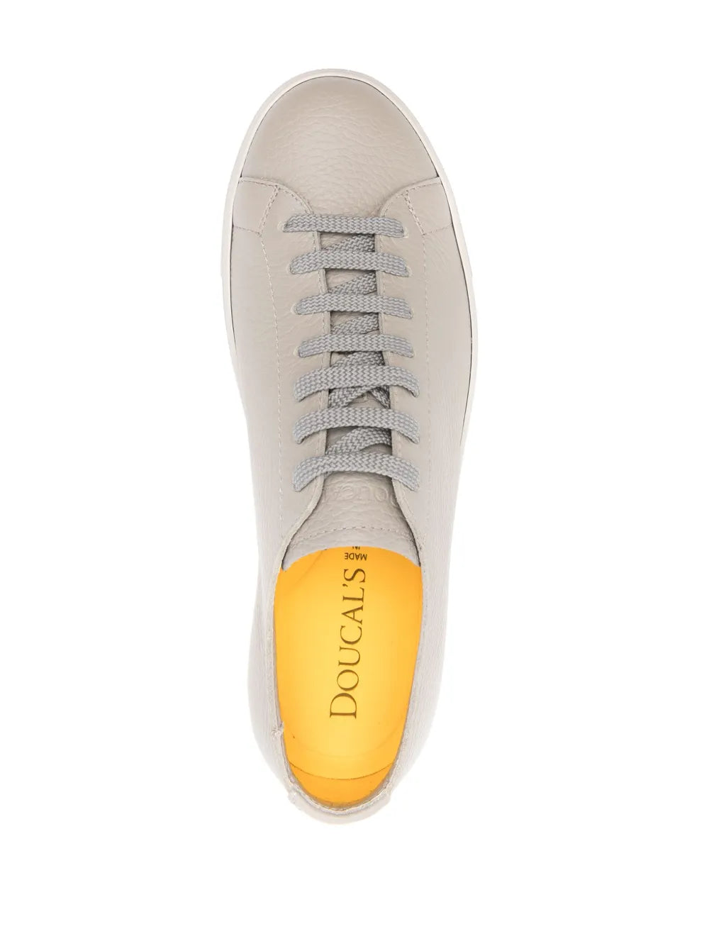Doucal'S Lace-Up Leather Sneakers