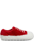 Marni Two-Tone Faux-Fur Sneakers