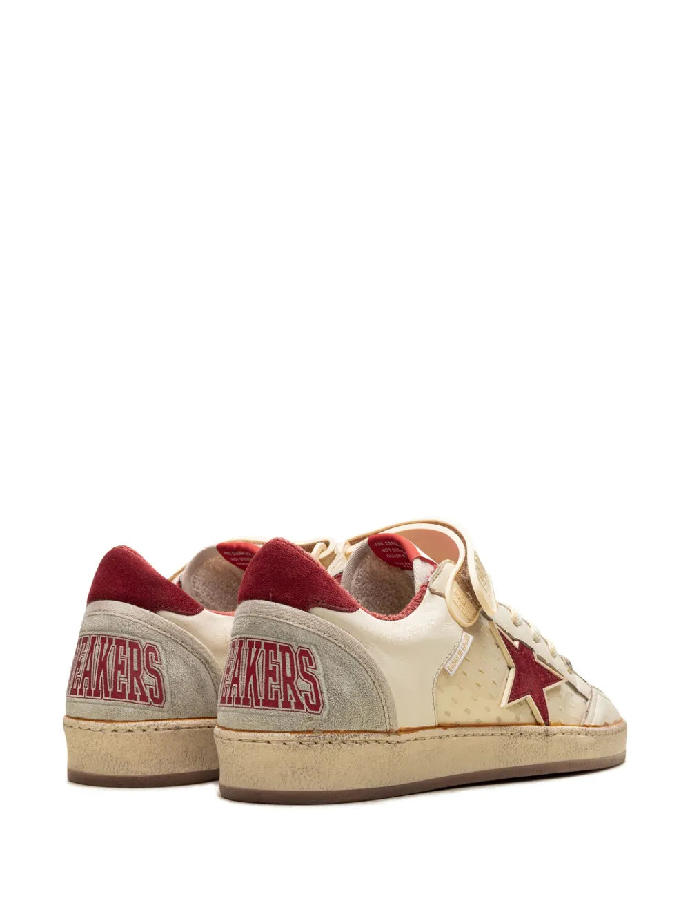 Golden Goose Ball Star White/Ice/Red Sneakers