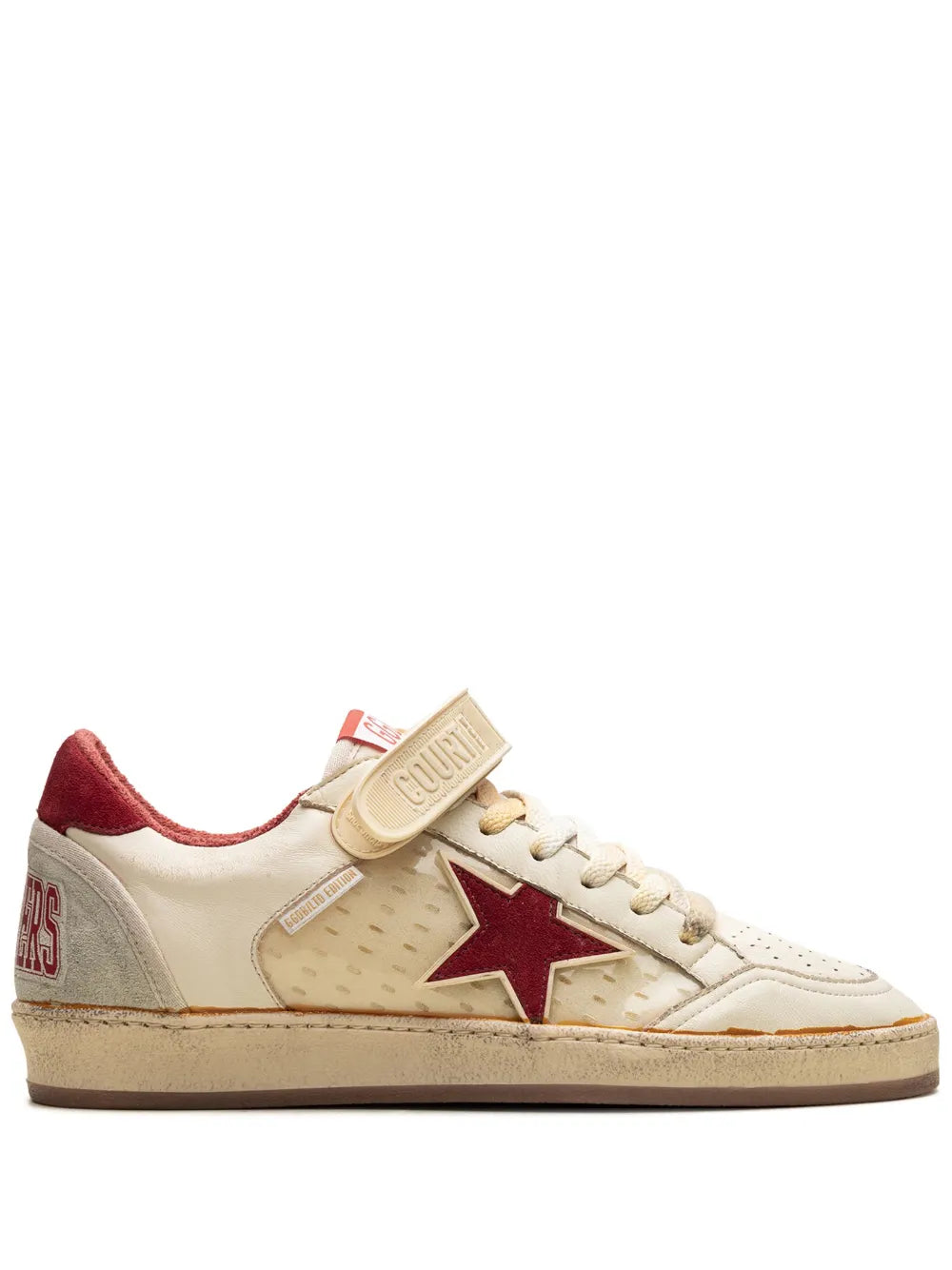 Golden Goose Ball Star White/Ice/Red Sneakers