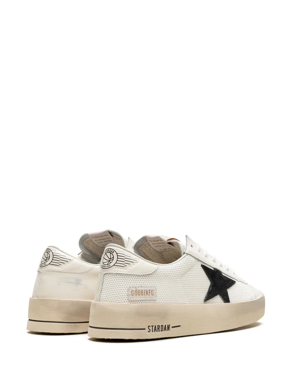 Golden Goose Stardan White/Black Sneakers