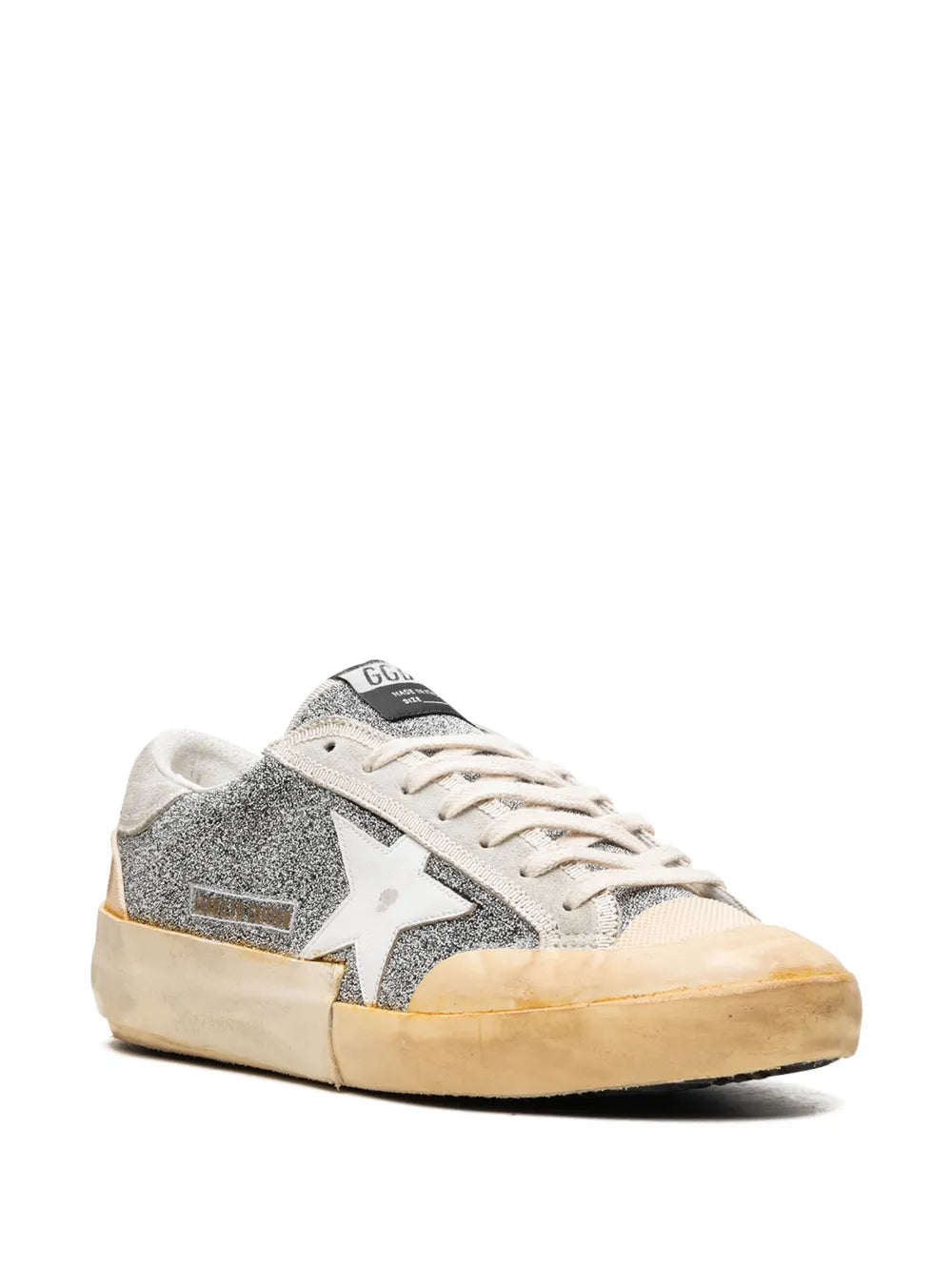 Golden Goose Super-Star Silver/White/Ice Vanilla Sneakers