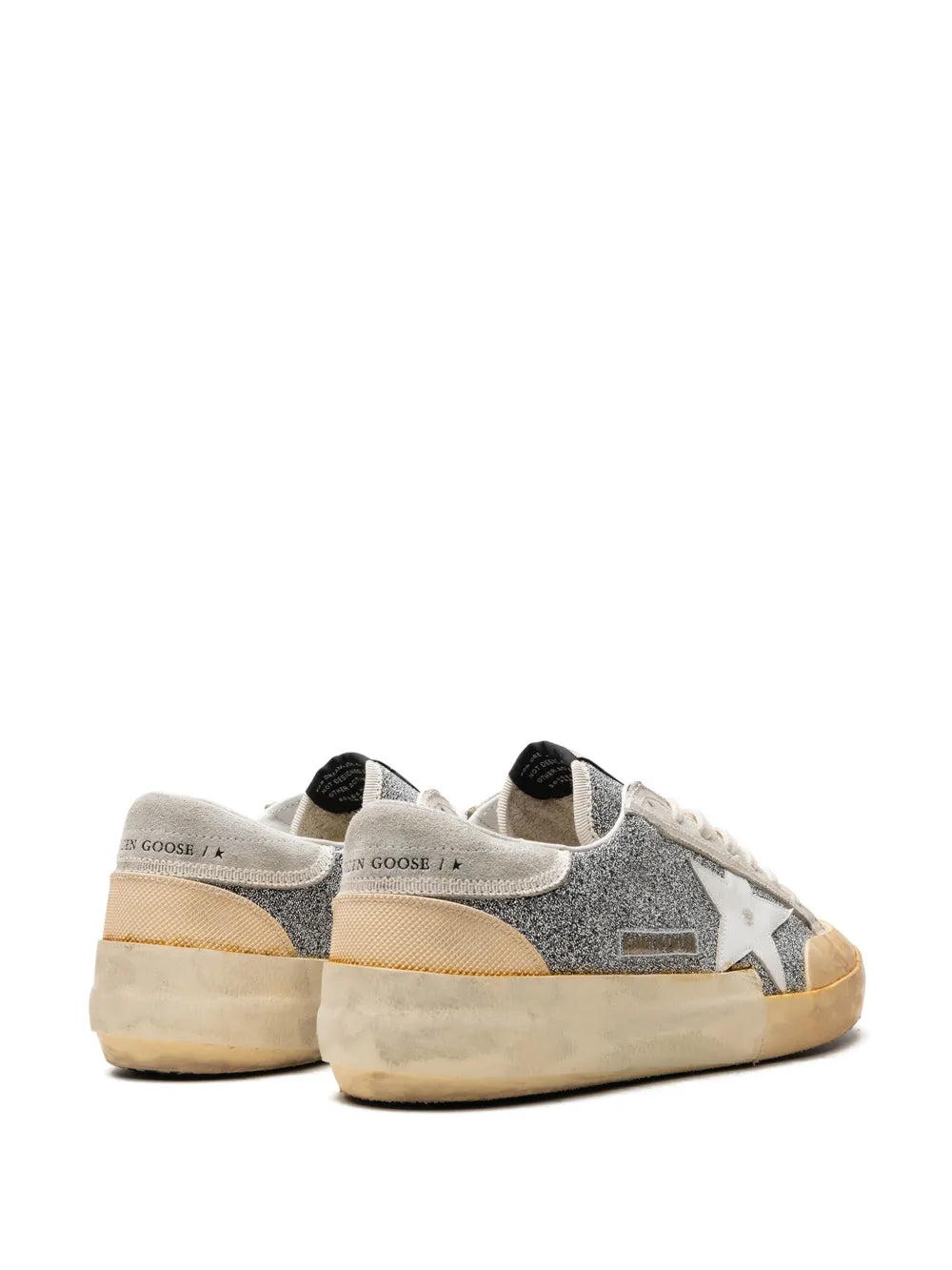 Golden Goose Super-Star Silver/White/Ice Vanilla Sneakers